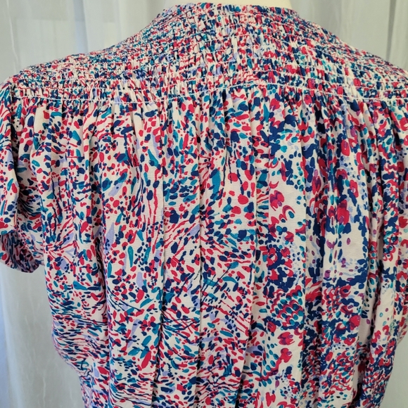 IRO Paris Mini Wrap Dress Ruffled Cap Sleeves size 34 - Picture 7 of 13